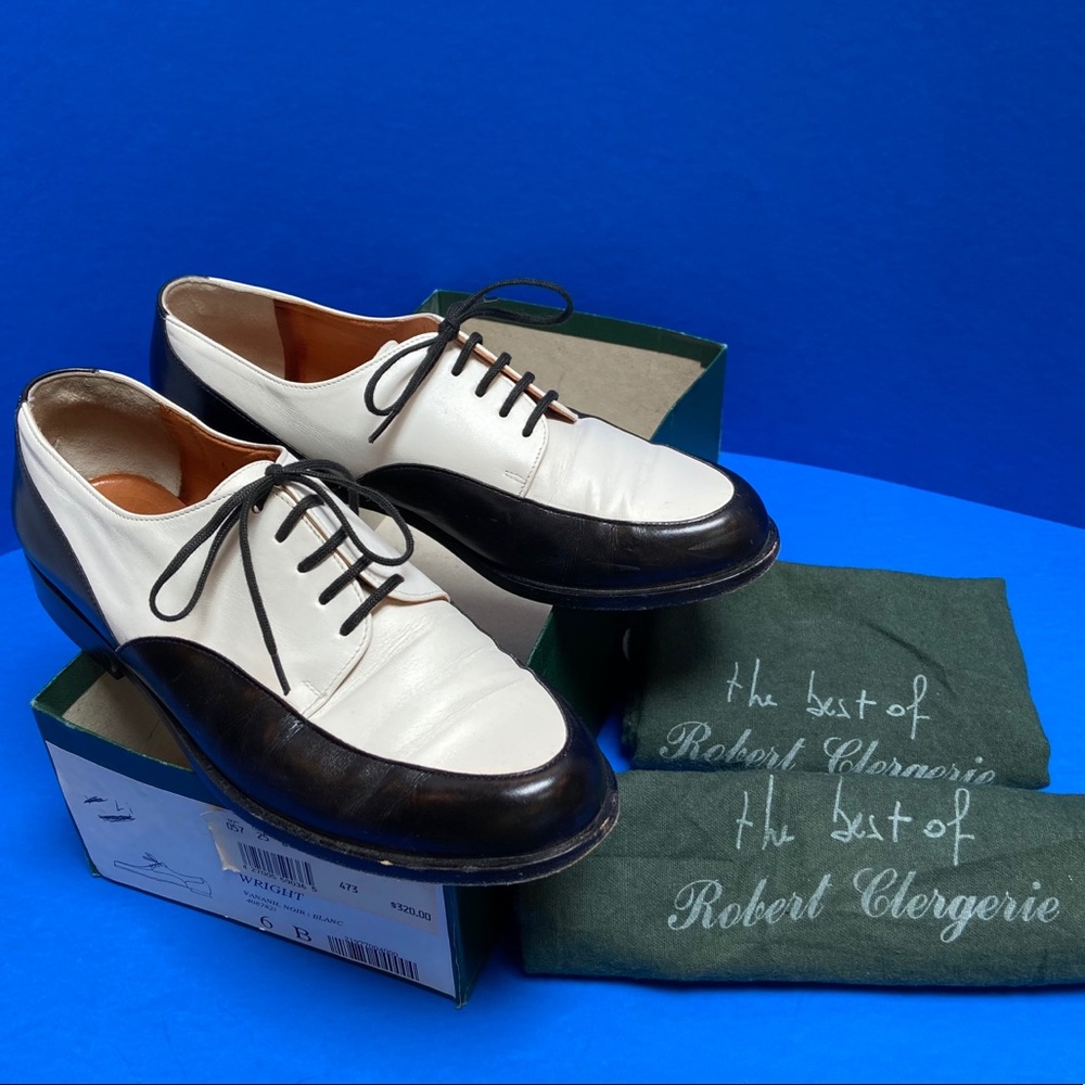 Robert Clergerie EUC Vintage Wright Oxfords Size 6